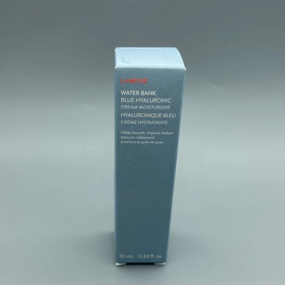 LANEIGE Water Bank Blue Hyaluronic Cream Moisturizer, .33 fl. oz., NIB​ - Picture 2 of 7